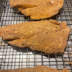 A picture of Air-fried Fish fry 🐟.