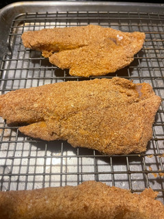 A picture of Air-fried Fish fry 🐟.