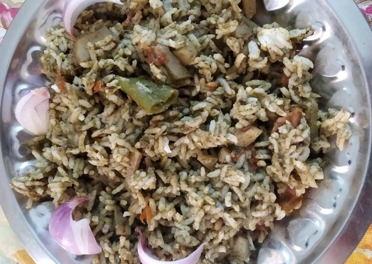 Easiest Way to Prepare Quick South indian mint rice