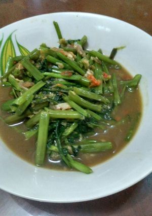 Foto resep Tumis kangkung terasi saos tiram