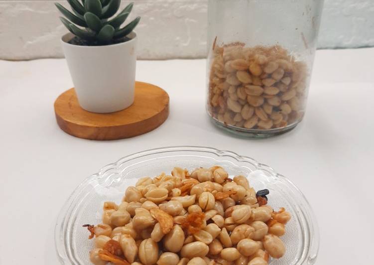 Cara Gampang Membuat Kacang Bawang Goreng Jadi, mengenyangkan