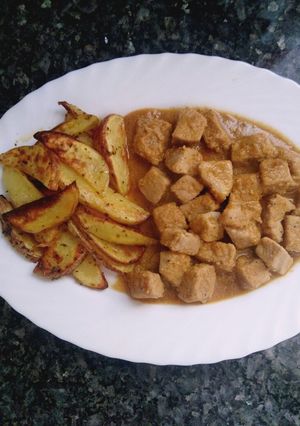 Foto principal de Magro de cerdo en salsa de almendras