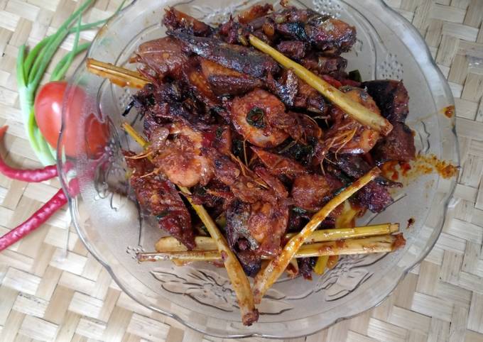 Balado Mix Udang, Tongkol dan Layang