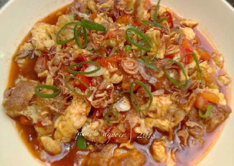 Bumbu Gongso telur semarang | Langkah Membuat Gongso telur semarang Yang Lezat