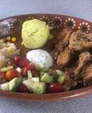 Hongos empanizados en AirFryer