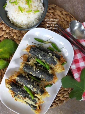 Langkah Mudah untuk Membikin Resep Gimmari (Risol Soun ala Korea) yang Sempurna Anti Ribet, Mantap Sekali