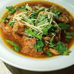 A picture of Masala chicken.