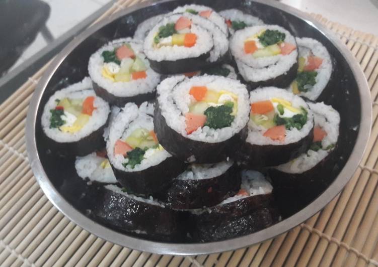 Resep Kimbab | Cara Masak Kimbab Yang Lezat