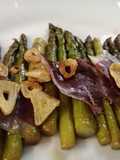 Sauteed Asparagus with Jamon