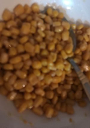 صورة لوصفة ذرة بالمايكروويف