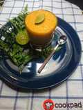 Lime cheesecake top honey lime curd