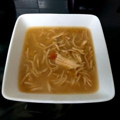A picture of My Quick, Chilli Salt & Pepper Seasoned Chicken Soup with Noodle.