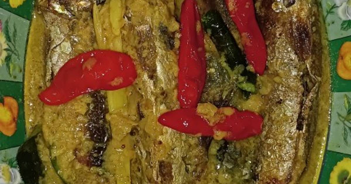 Resep Ikan Kembung Kuah Santan Bumbu Kuning Oleh Rofiah Janah - Cookpad