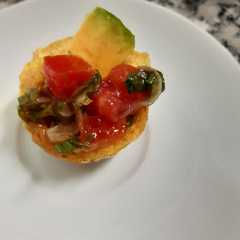 Una foto de Niditos o sombreros de plátano rellenos
