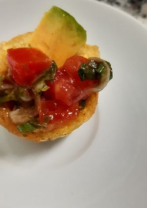 Una foto de Niditos o sombreros de plátano rellenos