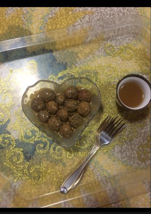 صورة لوصفة كرات التمر بالدخن 💕