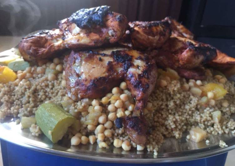 مفتول الدجاج (المغربية) ولا اروع