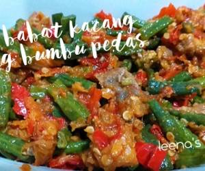 Resep mudah 33. Sambel goreng babat mix kacang panjang Enak Sederhana