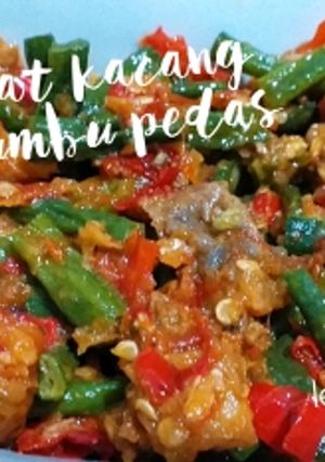 Foto resep 33. Sambel goreng babat mix kacang panjang