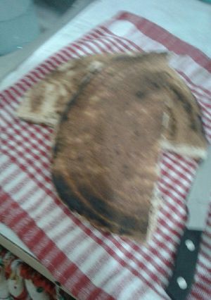 صورة لوصفة كسرة خميرة (فطيرة بدقيق)