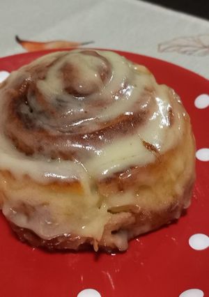 Mázas fahéjas csiga recept fotója