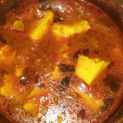 A picture of Paneer ki sabji.