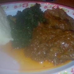 A picture of Chicken curry.