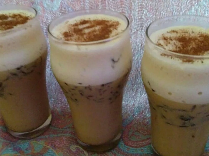 Langkah Gampang Menyiapkan Resep Es Cincau Cappucino yang Lezat Sekali Anti Ribet, Bikin Ngiler