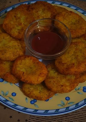 عکسی از دستور کتلت سیب زمینی