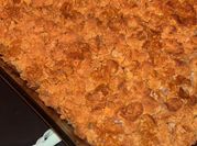 A picture of corn flakes chicken