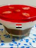 أحلى أرز بلبن بمهلبية الشوكولاتة وجيلي الفراولة