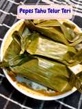 Pepes Tahu Telur Teri