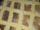 Pasta frola de membrillo y dulce de leche