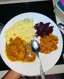 Creamy mushroom samp