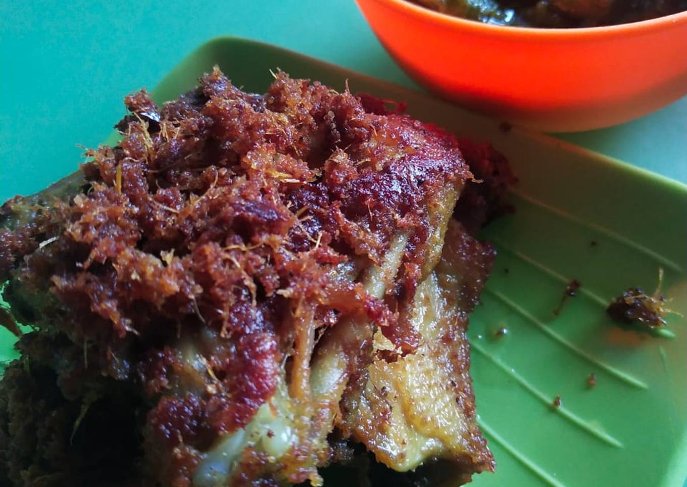 Ayam goreng lengkuas enduulita