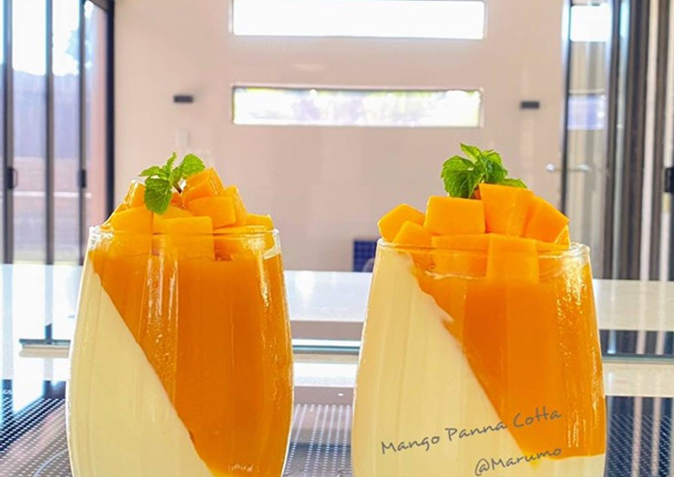 Mango Panna Cotta