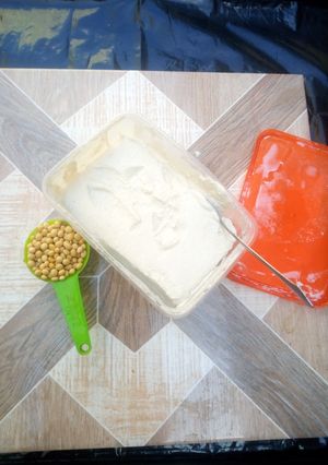 A picture of Soya beans youghurt.