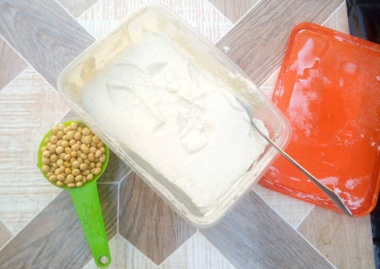 Simple Way to Make Quick Soya beans youghurt