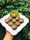 Kimbap gạo lứt (cơm cuộn gạo lứt)