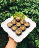 Kimbap gạo lứt (cơm cuộn gạo lứt)