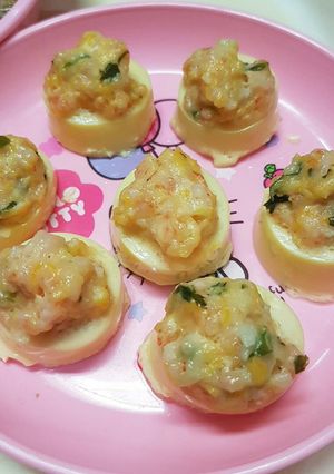 Foto resep Steam tofu with prawn