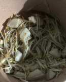 Giá xào thịt heo