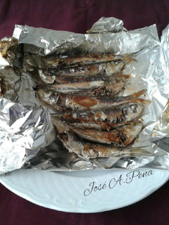 Una foto de Sardinas Malagueñas al papillote