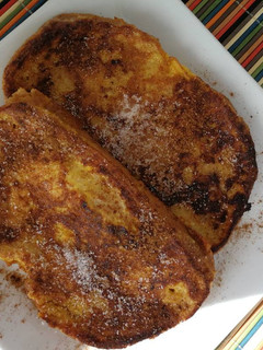 Una foto de Torrijas express "quitaantojos" (a la plancha)