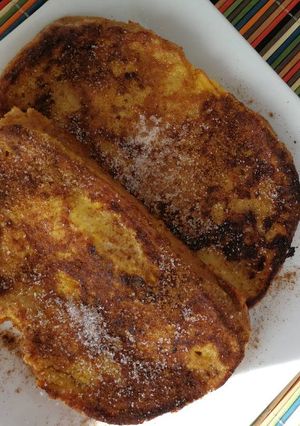 Una foto de Torrijas express "quitaantojos" (a la plancha)