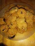Galletitas de avena, coco y frutos secos