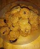 Galletitas de avena, coco y frutos secos