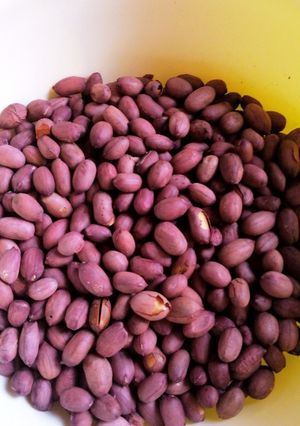 A picture of OVEN ROASTED GROUND NUTS 😋.