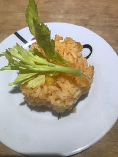 Una foto de Arroz rojo