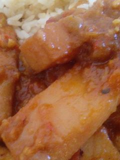 Una foto de Calamares en salsa